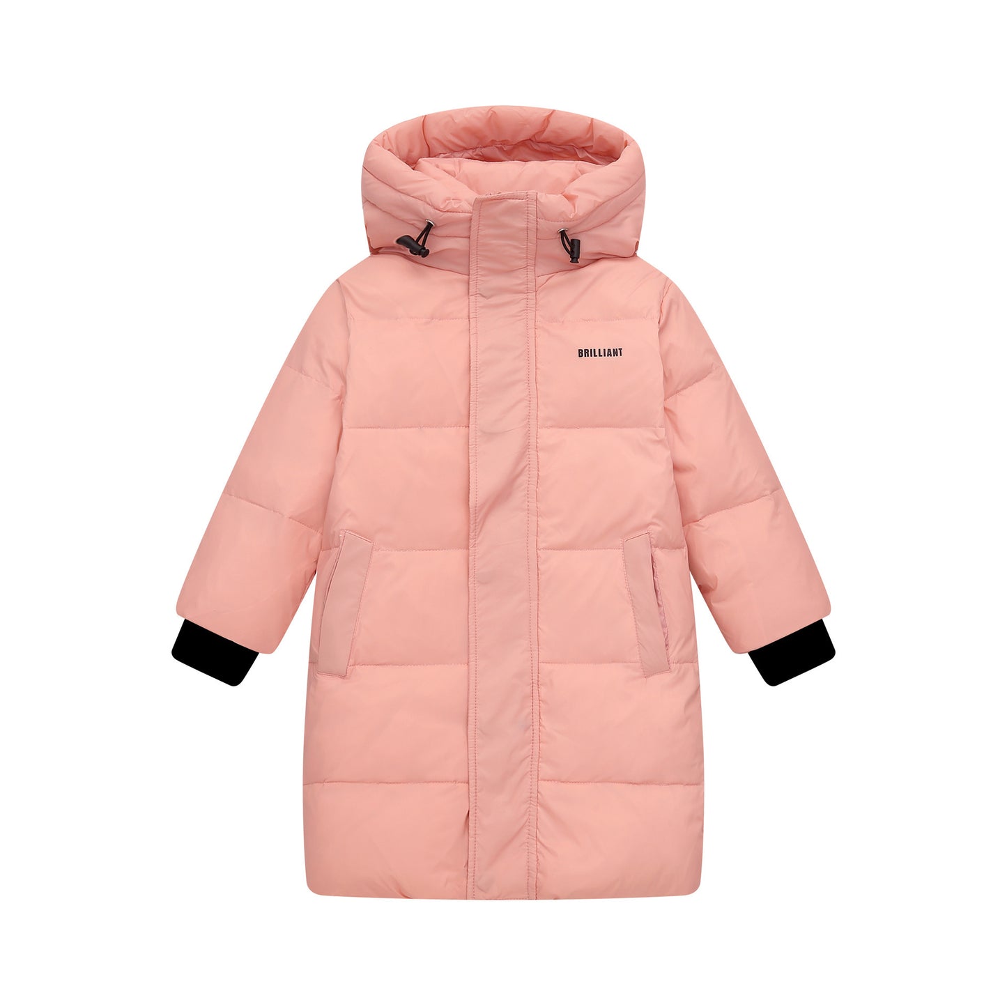 Children's Mid-length Down Jacket Thickened