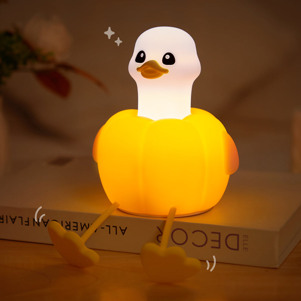 MeWaii Pumpkin Duck Night Light Colorful Sleep Gift