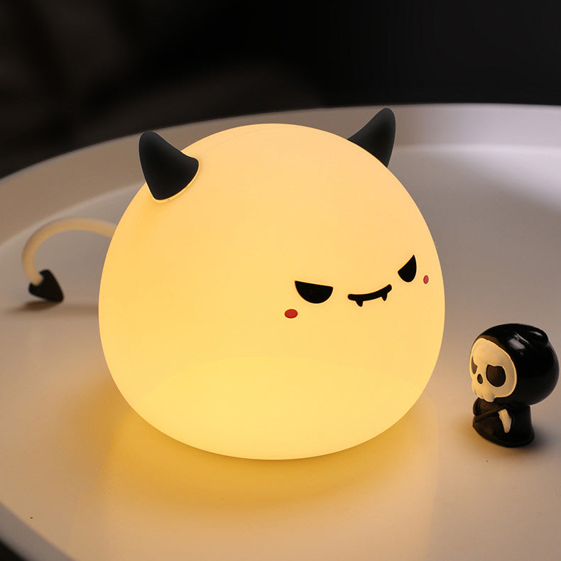 Little Devil LED Squishy Tap Tap Night Light Lamp