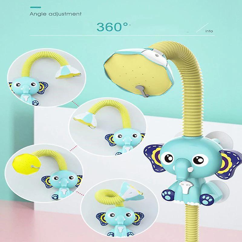 Cute Elephant Sprinkler Bath Toy