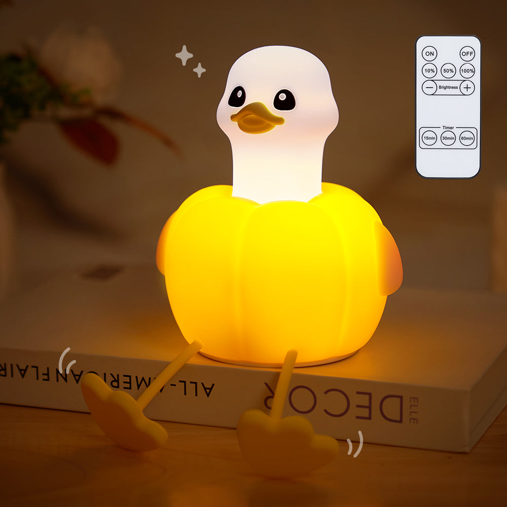 MeWaii Pumpkin Duck Night Light Colorful Sleep Gift