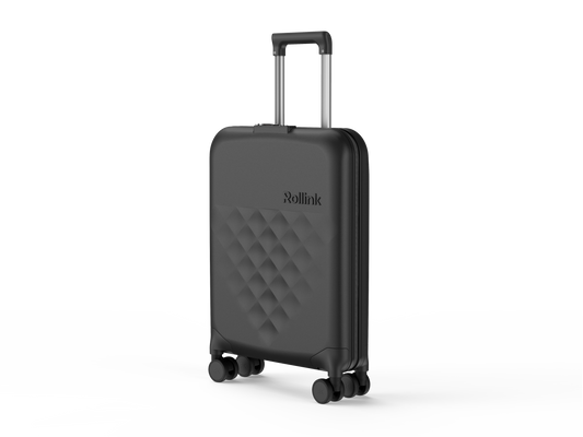 Afdals Spinner Collapsible Suitcase