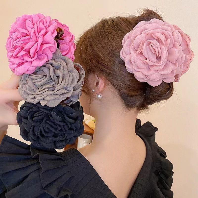 Flower Female Simple Graceful Barrettes