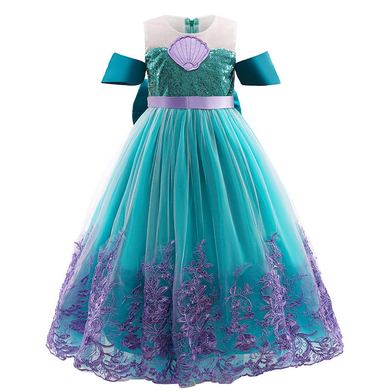 Lace Princess Dress Summer Wear Suit