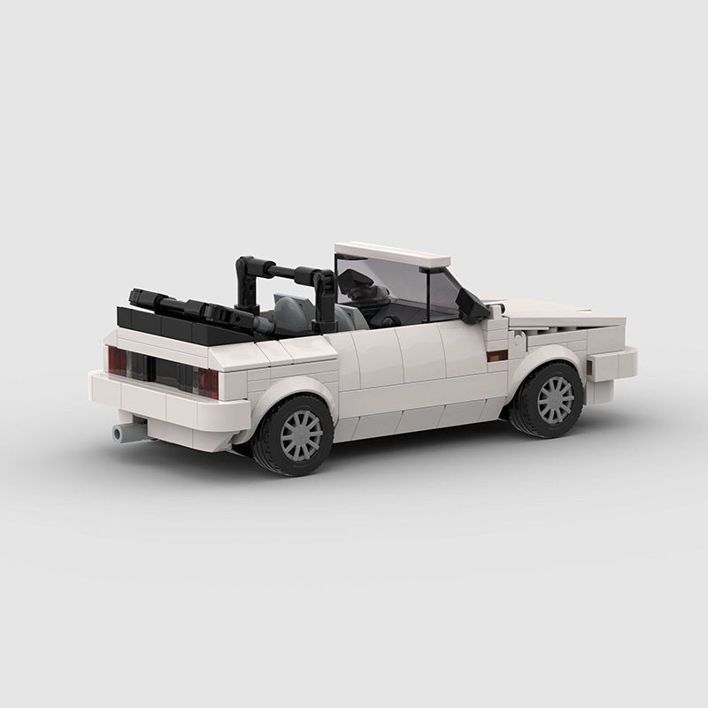 ألعاب بناء صغيرة الحجم من طراز MK1 Cabriolet Racing MOC