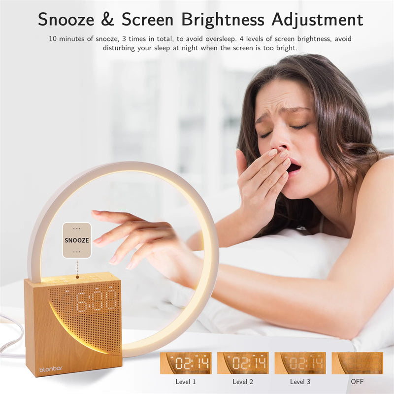 Sunrise Bedside Lamp & Alarm Clock