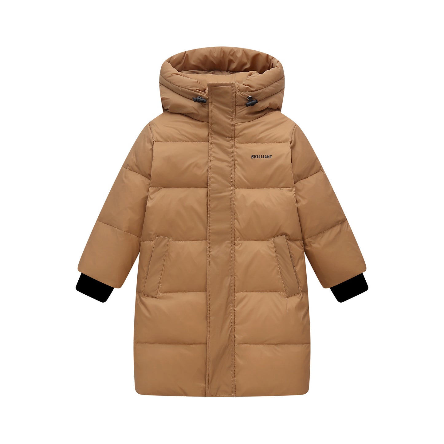 Children's Mid-length Down Jacket Thickened