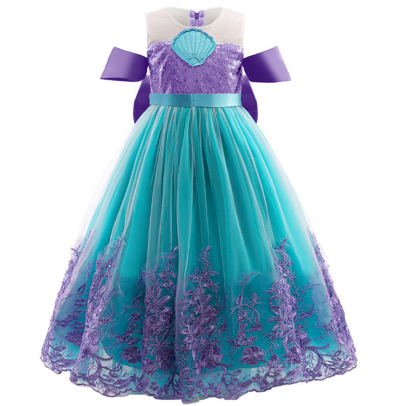 Lace Princess Dress Summer Wear Suit