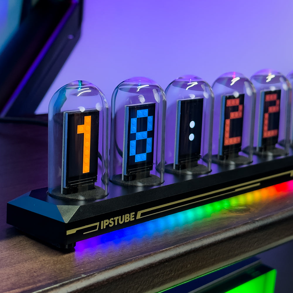 Marvel Tubes IPS Display Clock