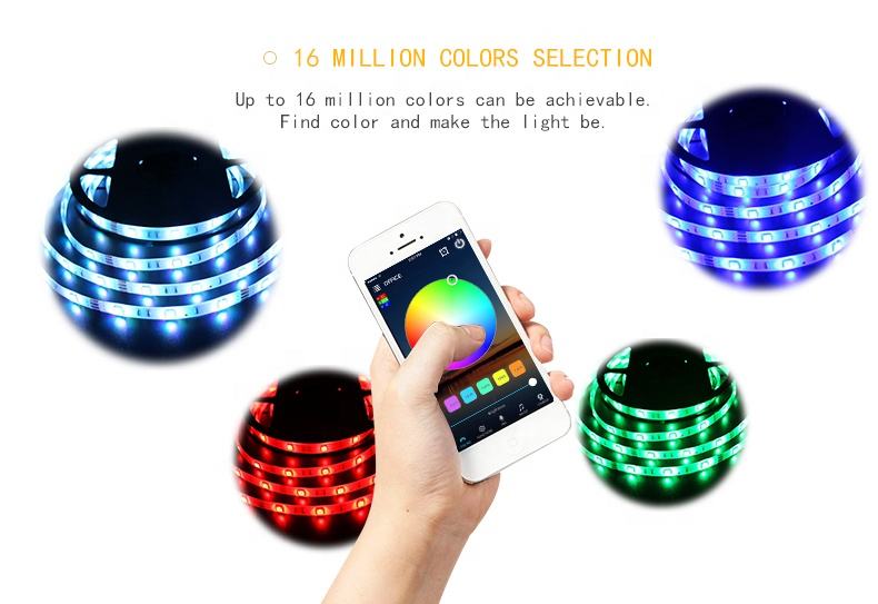 Smart RGB Strip Light with Music Sync