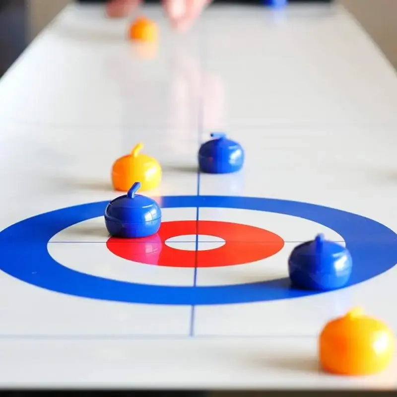 Tabletop Family Curling Game