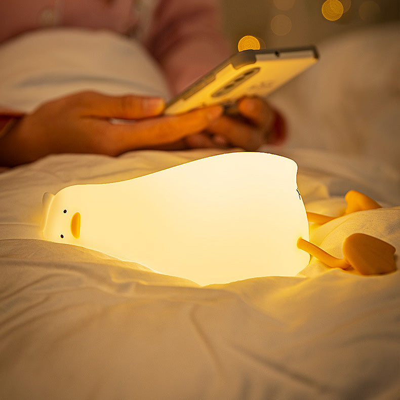 أفضل هدية لـ Lazy Duck Night Tap LED Light