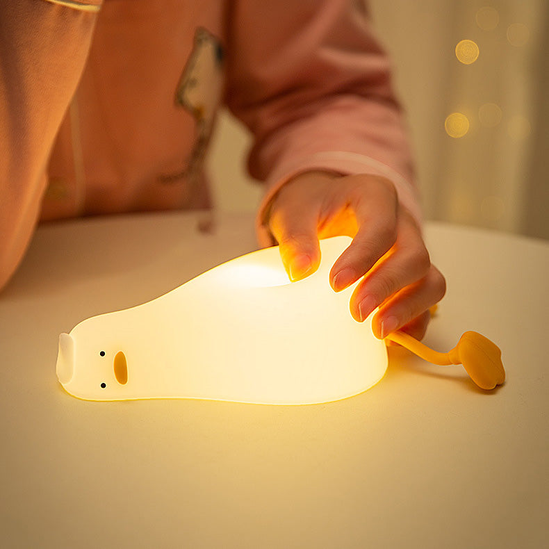 أفضل هدية لـ Lazy Duck Night Tap LED Light