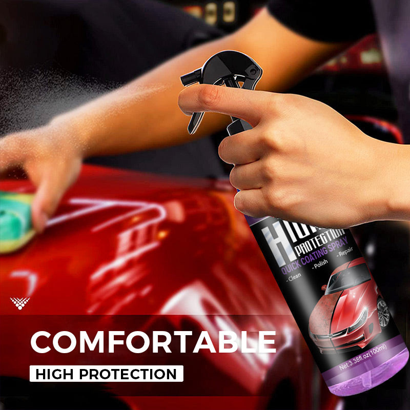 High-protection fast automotive coating spray