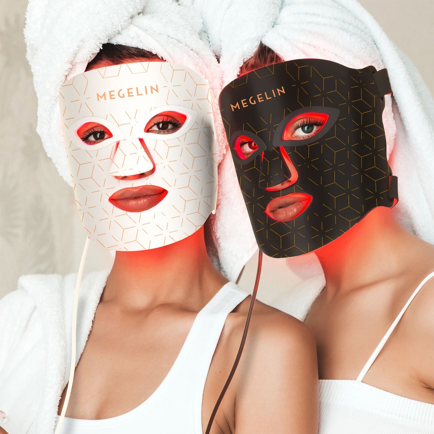 Megelin LED Red Light Therapy Face Mask