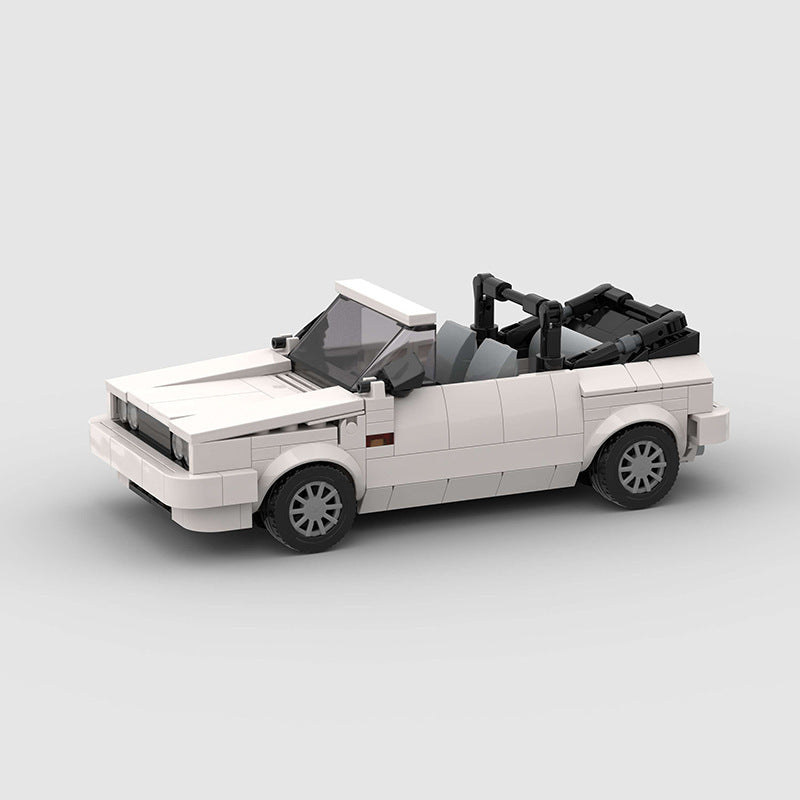 ألعاب بناء صغيرة الحجم من طراز MK1 Cabriolet Racing MOC