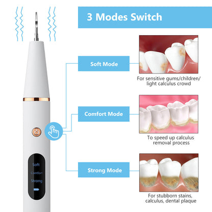 Smart Ultrasonic Teeth Cleaner™