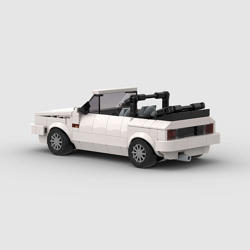 ألعاب بناء صغيرة الحجم من طراز MK1 Cabriolet Racing MOC