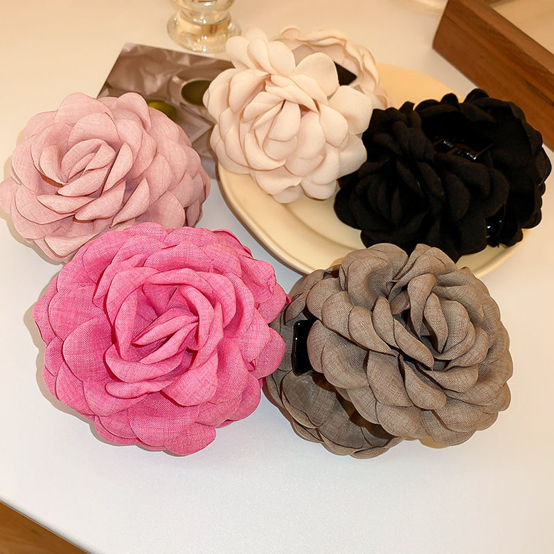 Flower Female Simple Graceful Barrettes