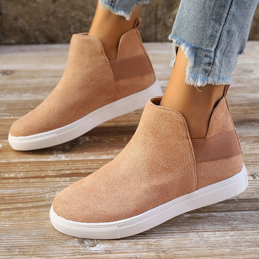 Plus Size Thick Bottom Flat Casual Shoes