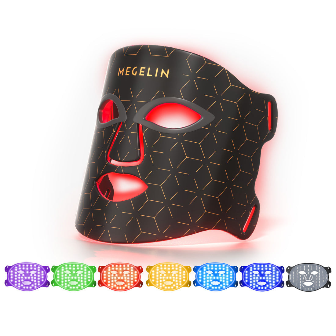 Megelin LED Red Light Therapy Face Mask