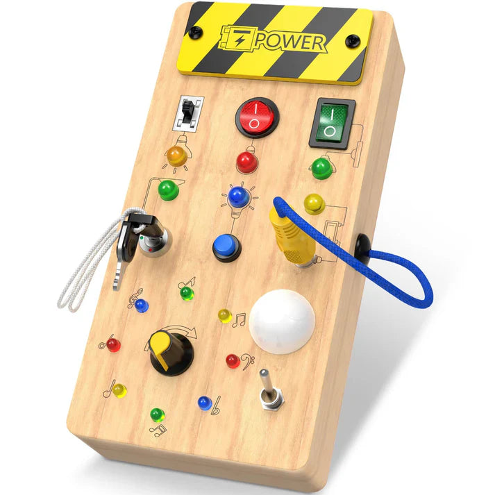 Montessori Wooden Smart Play Switchboard for Kid's