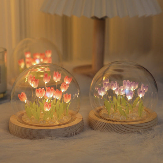 Tulip Beautiful Night Light LED Best Gift for Baby and Girl