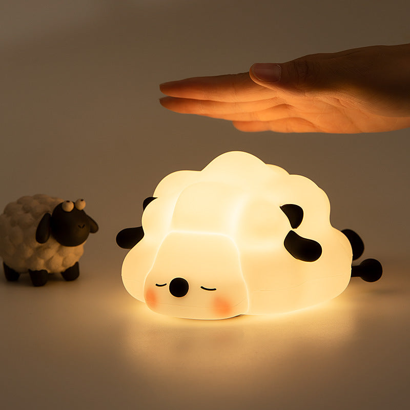 مصباح ليلي LED Squishy Tap Tap من Little Sheep